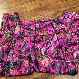 lululemon athletica Multicolor Abstract Leggings